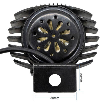 Faro led con claxon FC1 12-72v