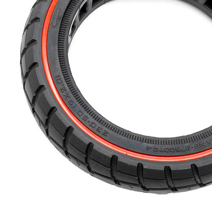 Rueda maciza ultraligera offroad 230x50 - linea roja [Ewheel]