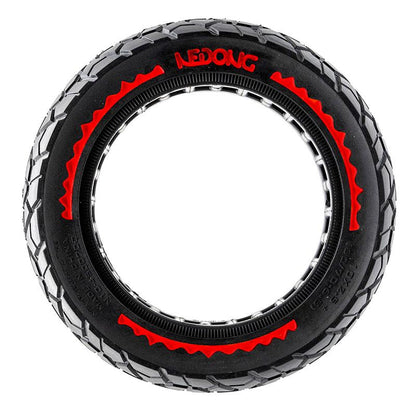 Rueda maciza ultraligera offroad 10x2,5/B44 - rojo [Nedong]