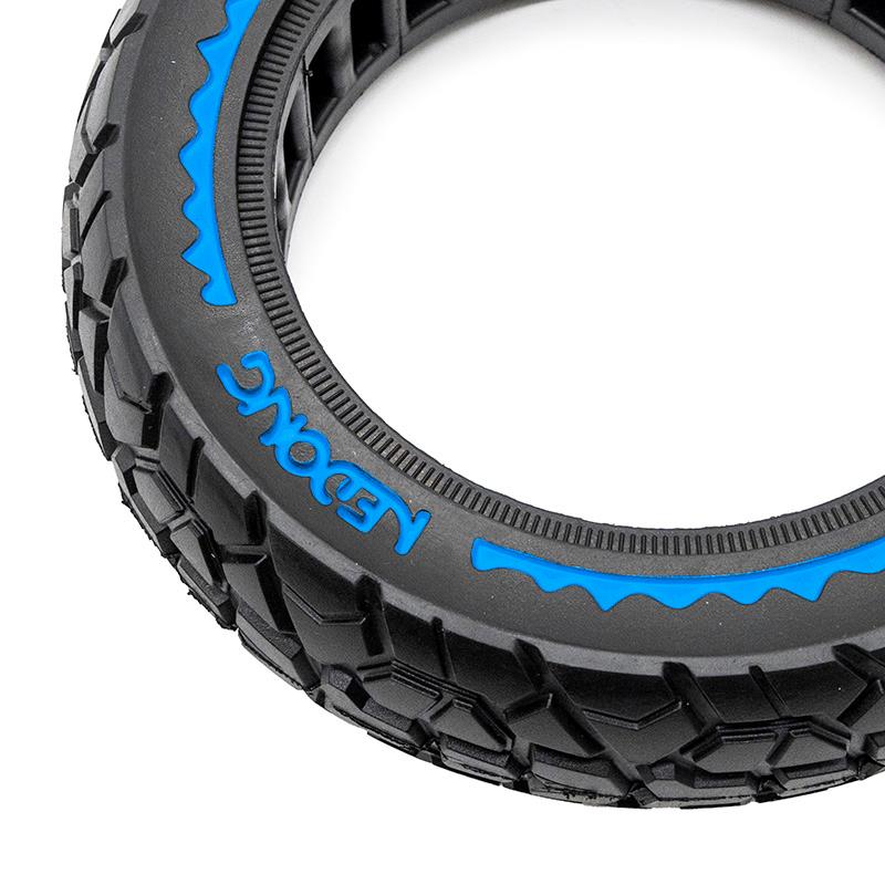 Rueda maciza ultraligera offroad 10x2,5-6,5/B44 - azul [Nedong]