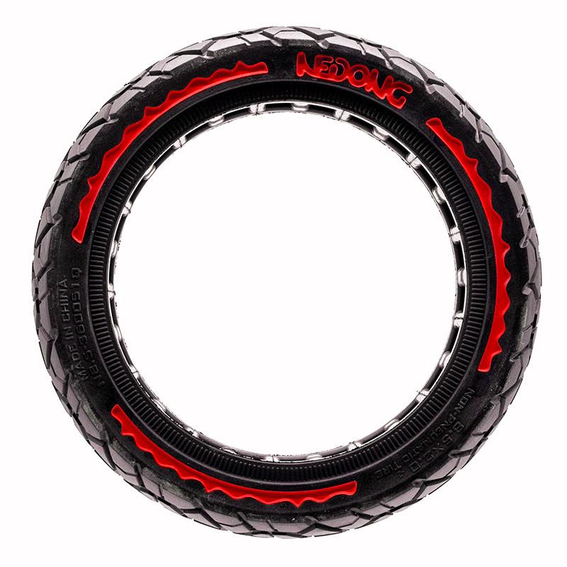 Rueda maciza ultraligera offroad 8,5x2-6,1/B34 - roja [Nedong]