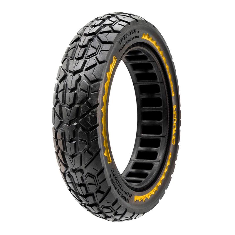 Rueda maciza ultraligera offroad 10x2,125-6,5/B44 - amarillo [Nedong]