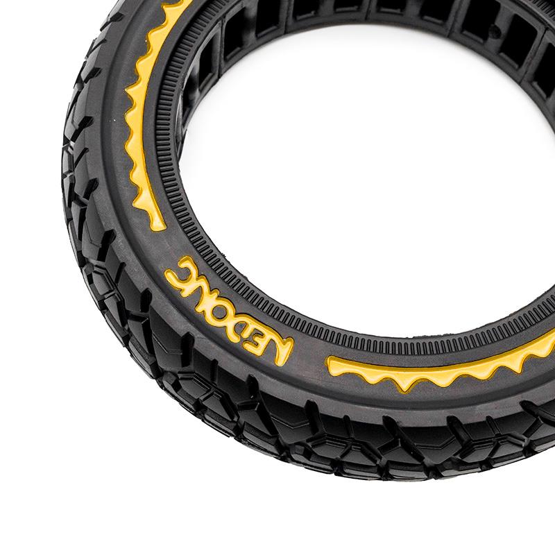 Rueda maciza ultraligera offroad 10x2,125-6,5/B44 - amarillo [Nedong]