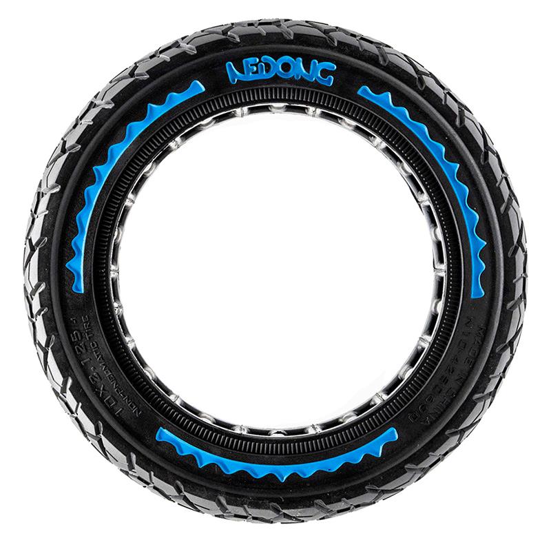 Rueda maciza ultraligera offroad 10x2,125-6,5/B44 - azul [Nedong]