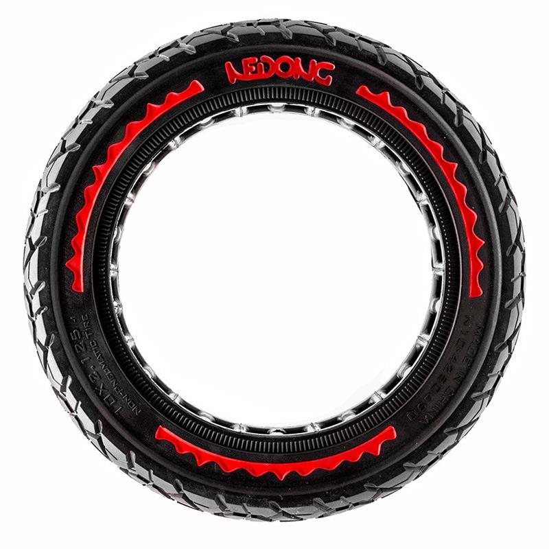 Rueda maciza ultraligera offroad 10x2,125-6,5/B44 - roja [Nedong]