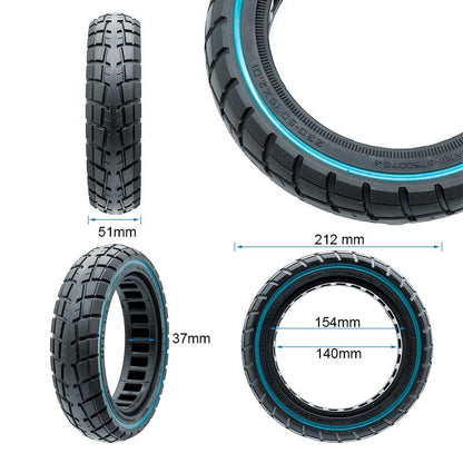 Rueda maciza ultraligera offroad 230x50 / 9x2-6,1/B34 - linea azul [Ewheel]