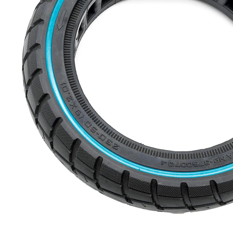 Rueda maciza ultraligera offroad 230x50 / 9x2-6,1/B34 - linea azul [Ewheel]