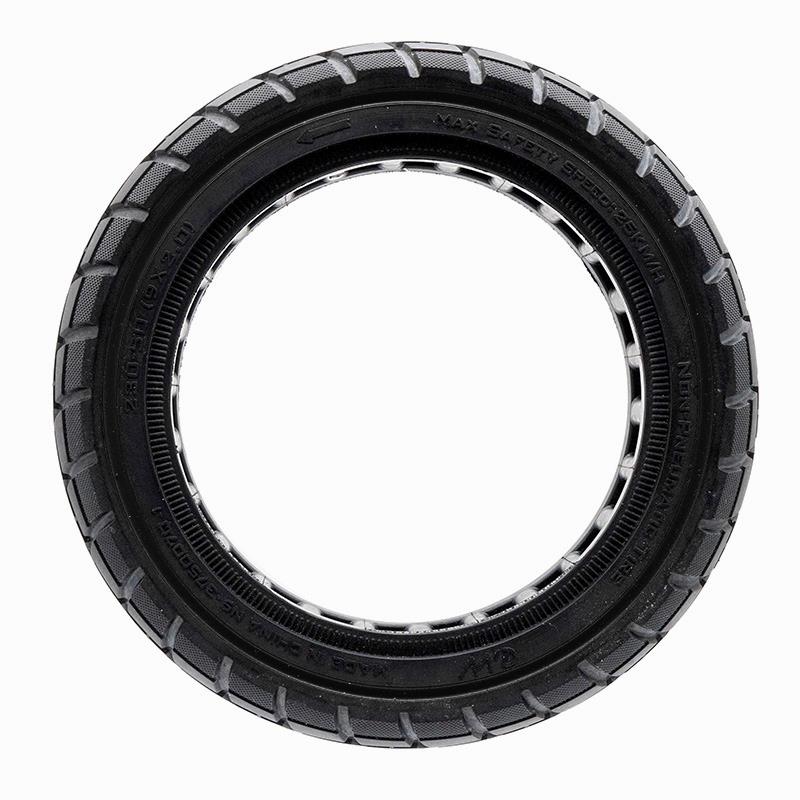 Rueda maciza ultraligera offroad 230x50 / 9x2-6,1/B34 - linea negra [Ewheel]