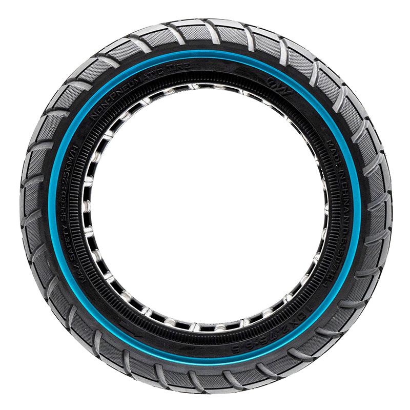 Rueda maciza ultraligera offroad 10x2,75-6,5/B55 - linea azul [Ewheel]