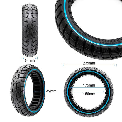 Rueda maciza ultraligera offroad 60/70-7/B50 - linea azul [Ewheel]