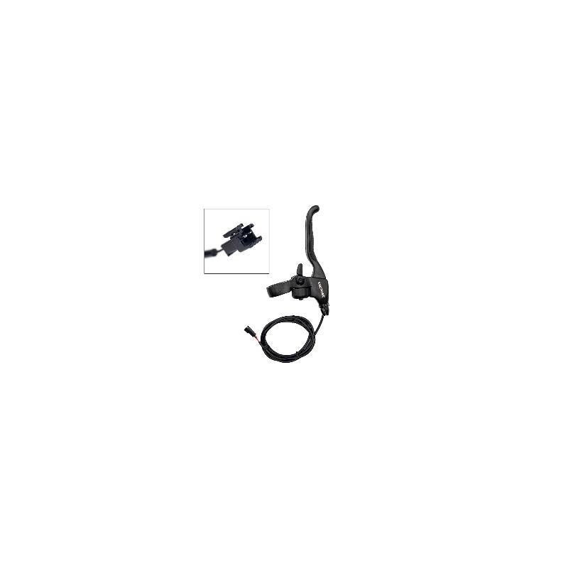 Maneta de freno con sensor, tensor y timbre L [Zoom] - Conector SM 1,2M