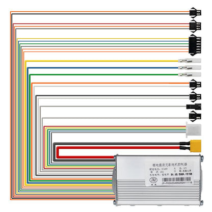 Controladora 48V 25A 800W LCD JP [J&P]
