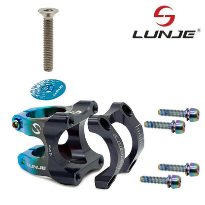 Potencia para manillares de 31,8mm EWPM-003 negro-azul