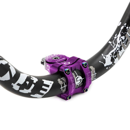 Potencia para manillares de 31,8mm EWPM-003 violeta-gris