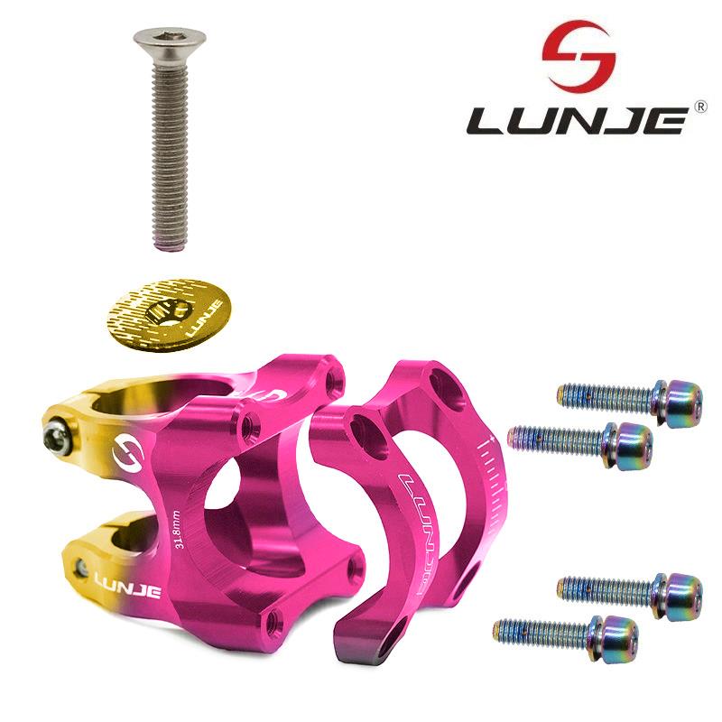 Potencia para manillares de 31,8mm EWPM-003 rosa-amarillo