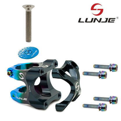 Potencia para manillares de 31,8mm EWPM-002 negro-azul