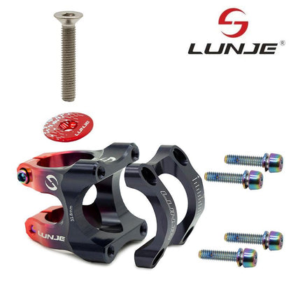 Potencia para manillares de 31,8mm EWPM-003 negro-rojo