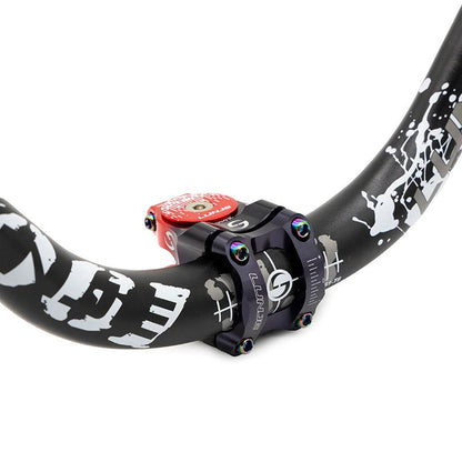 Potencia para manillares de 31,8mm EWPM-003 negro-rojo