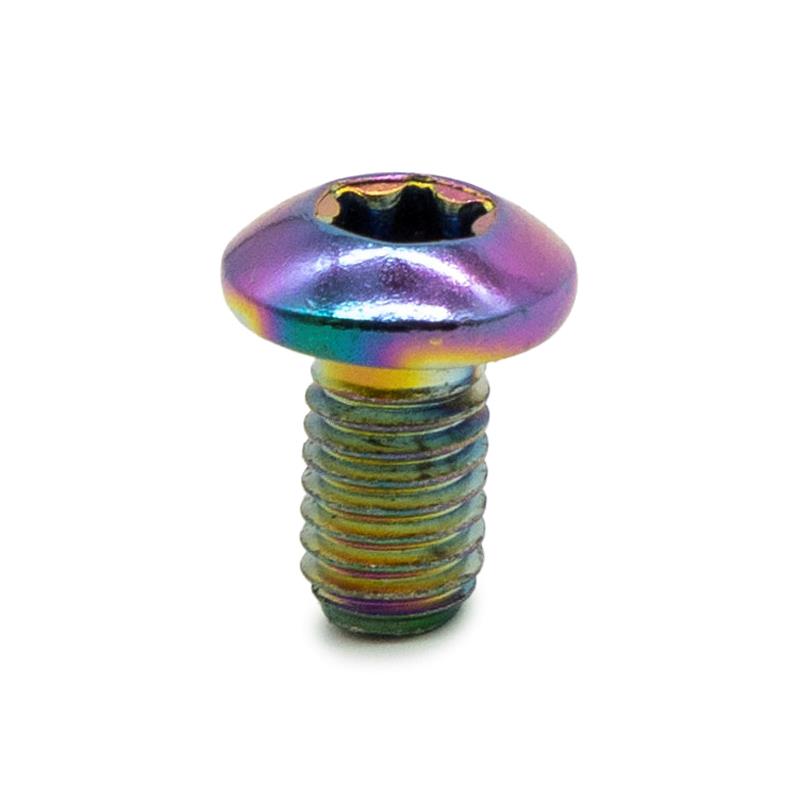 Tornillo multicolor M5x10 para discos de freno - 12 uds