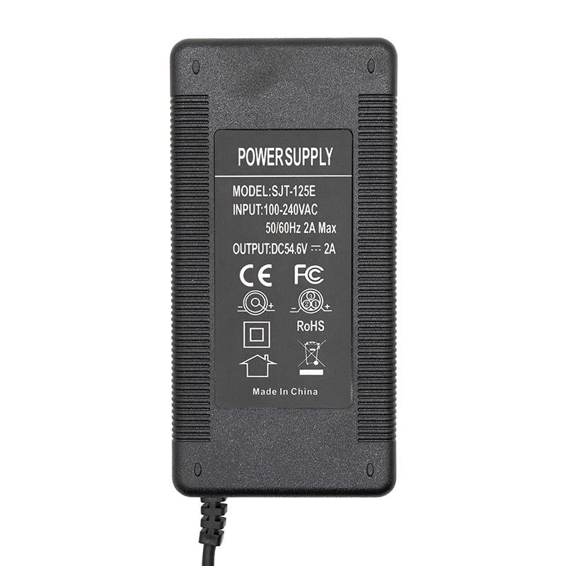 Cargador 48v (salida 54,6v) 2A conector Julet 3105