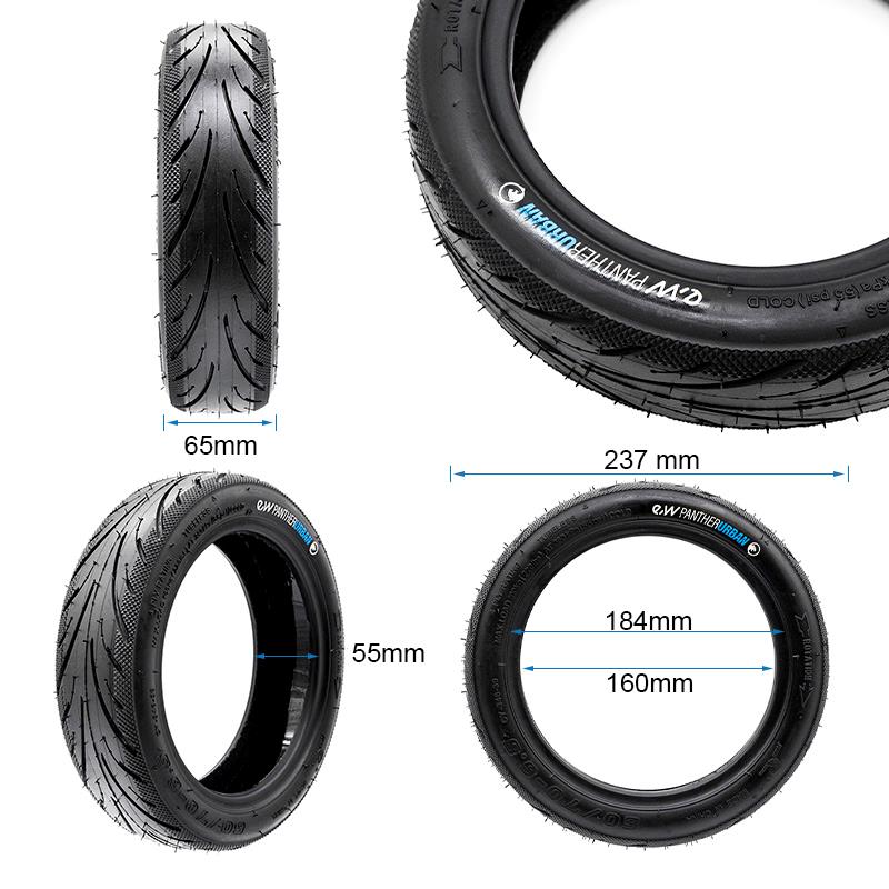 Neumático tubeless 60/70-6,5 EWHEEL PANTHERURBAN Con gel antipinchazos