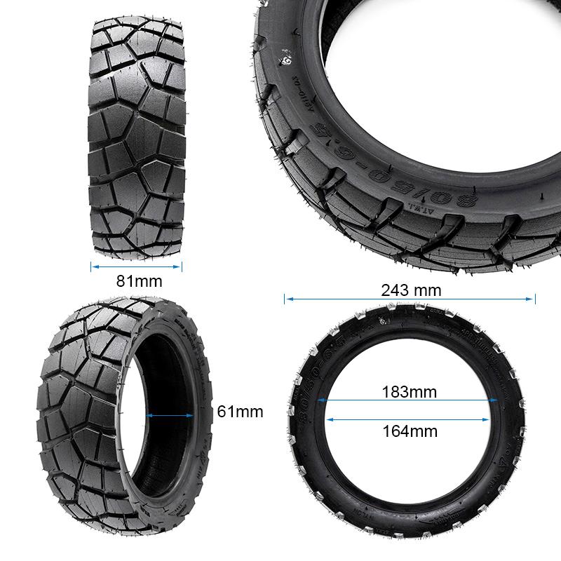 Neumático tubeless 80/50-6,5 [Aoxin]