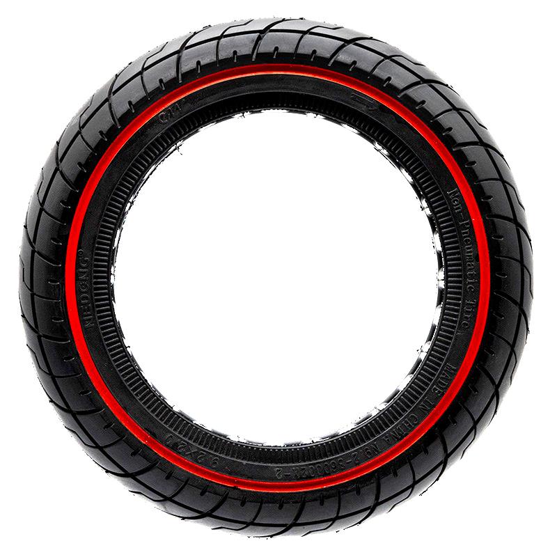 Rueda maciza ultraligera 9,2x2-6,1/B34 - línea roja [Ewheel]