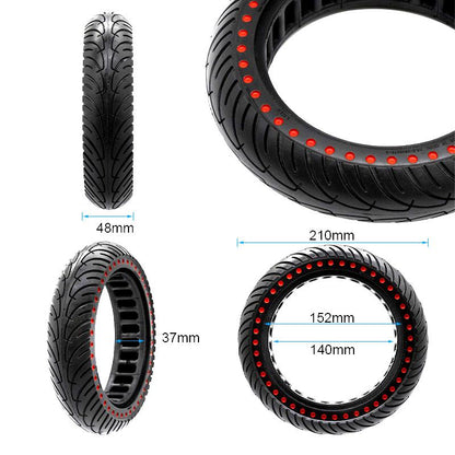 Rueda maciza ultraligera 8,5x2-6,1/B34 - puntos rojos [Nedong]