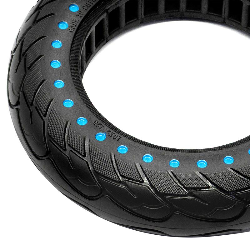Rueda maciza ultraligera 10x2,125-6,1/B34 - puntos azules [Nedong]
