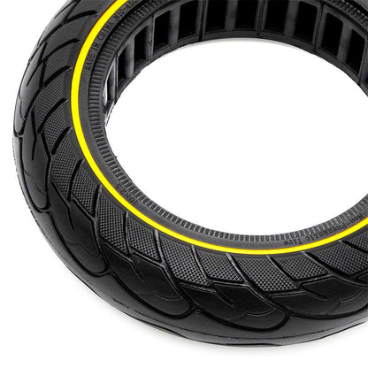 Rueda maciza ultraligera 10x2,5-6,5/B44  línea amarilla [Nedong]
