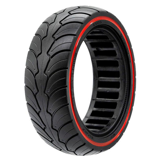 Rueda maciza ultraligera 8,5x2,5-6,1/B58 - línea roja (válido para Dualtron Mini) [Ewheel]