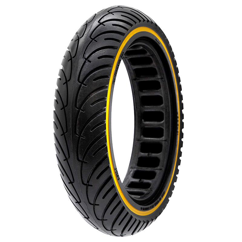Rueda maciza ultraligera 8,5x2-6,1/B34 - línea amarilla [Nedong]