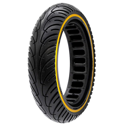 Rueda maciza ultraligera 8,5x2-6,1/B34 - línea amarilla [Nedong]