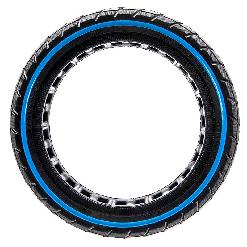 Rueda maciza ultraligera 8,5x2-6,1/B34 offroad linea azul [Ewheel]