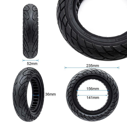 Rueda maciza ultraligera 10x2,125-6,1/B34 - línea negra [Ewheel]