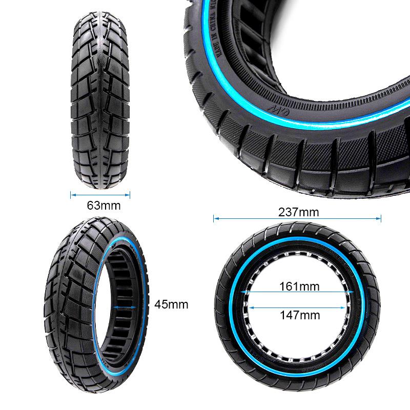 Rueda maciza ultraligera offroad linea azul 60/70-6,5/B44 [Ewheel]