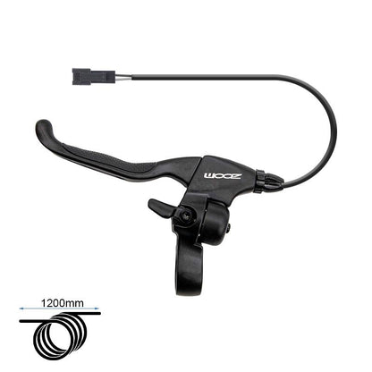 Maneta de freno con sensor, tensor y timbre L [Zoom] - Conector SM 1,2M