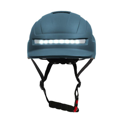 Casco con luz CP02 azul talla única