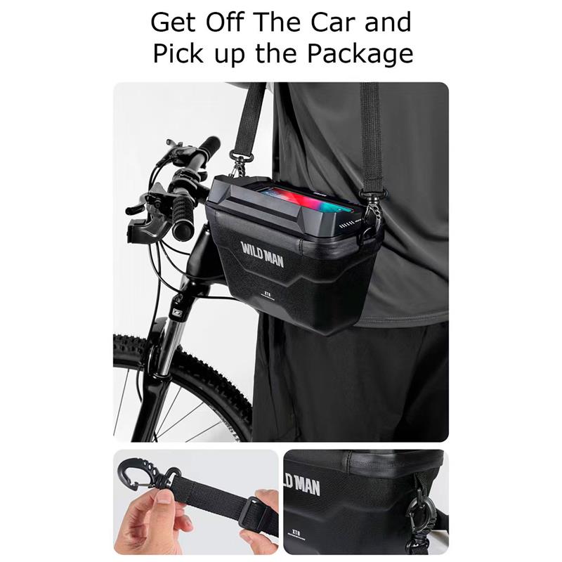 Bolsa impermeable 3L con soporte [Wild Man]