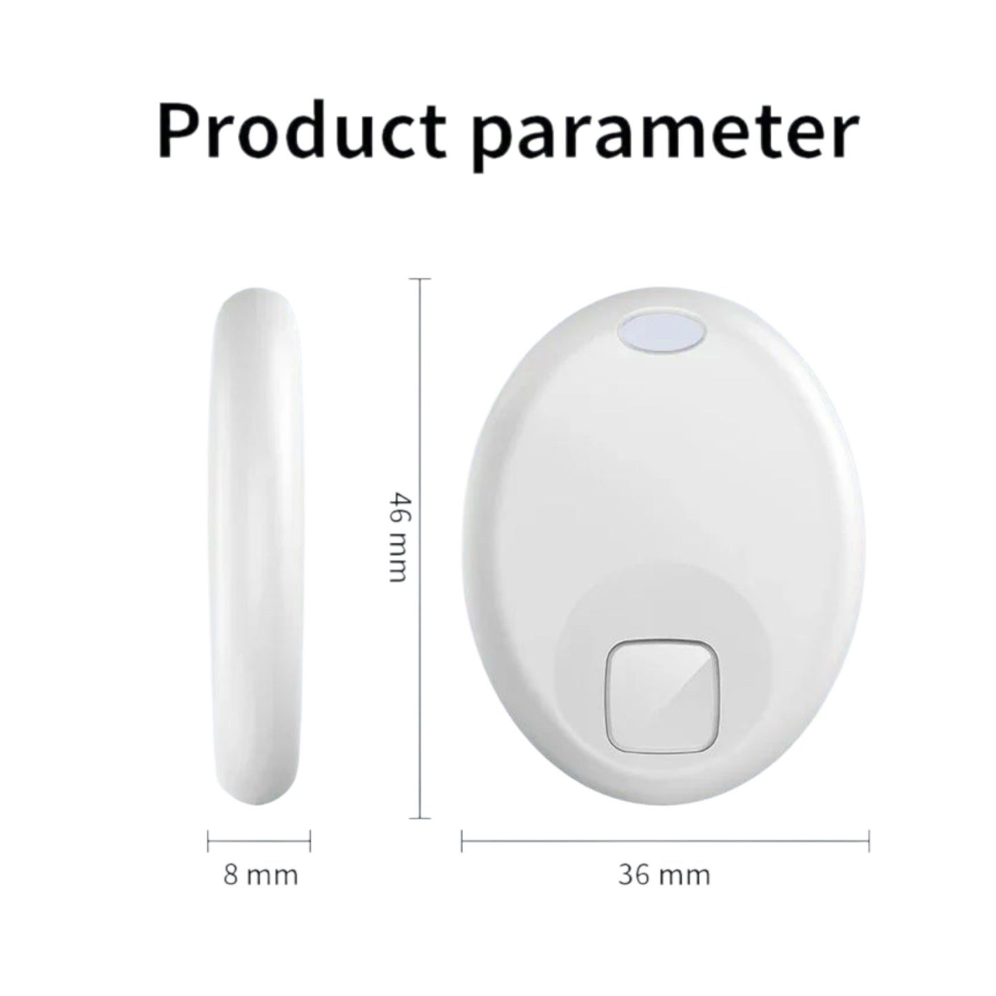 Rastreador - Localizador para patinete (compatible con la aplicación Apple Find My)