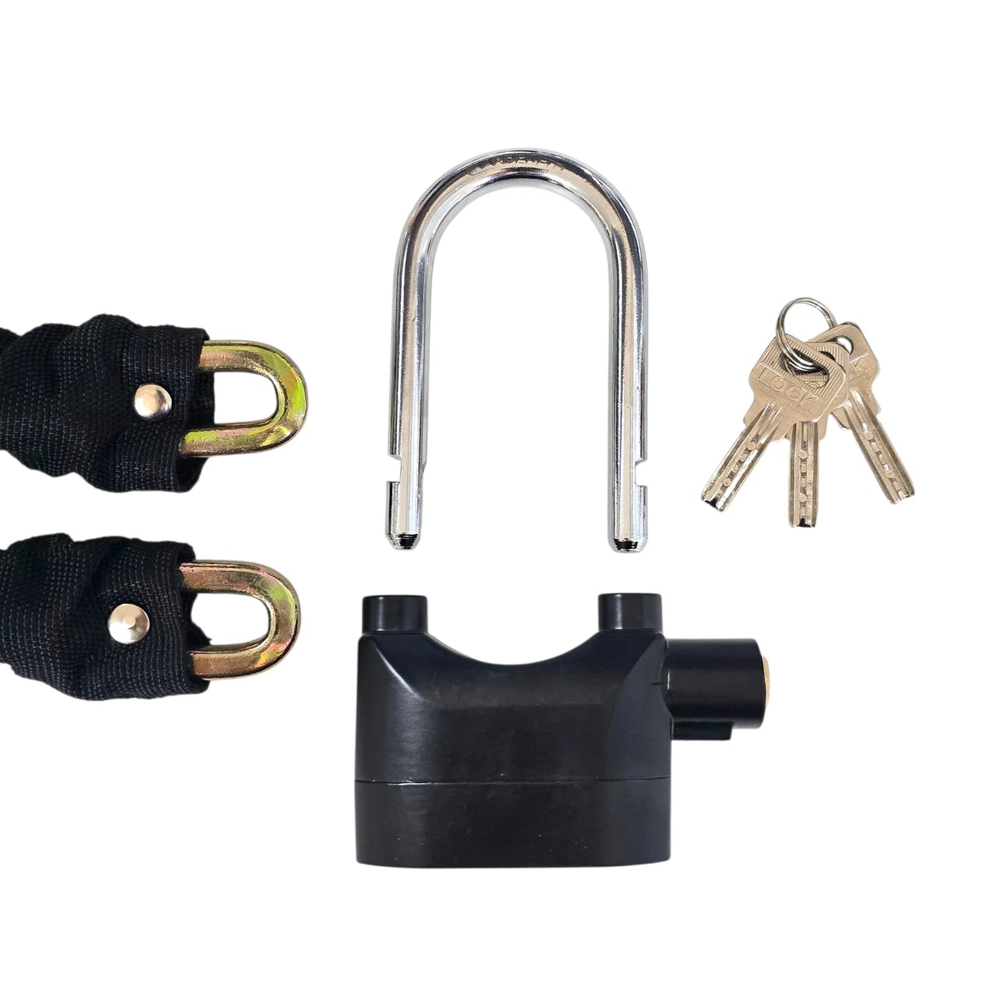 Candado de Cadena Con Alarma (110db)