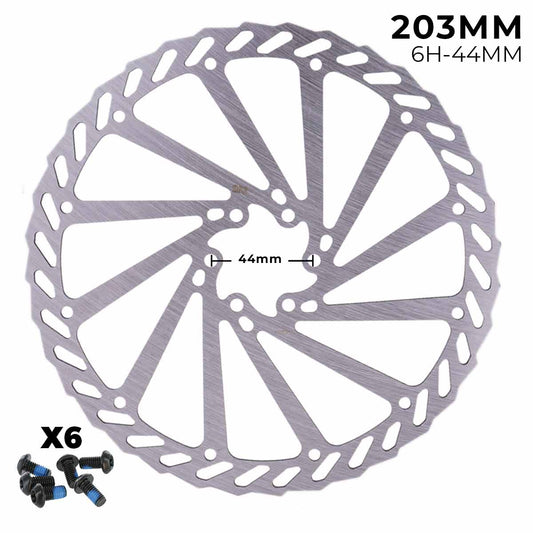 Disco de freno 180mm - Dentado (6H -44MM)