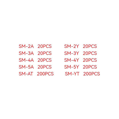 Set conectores SM en caja - 560 piezas