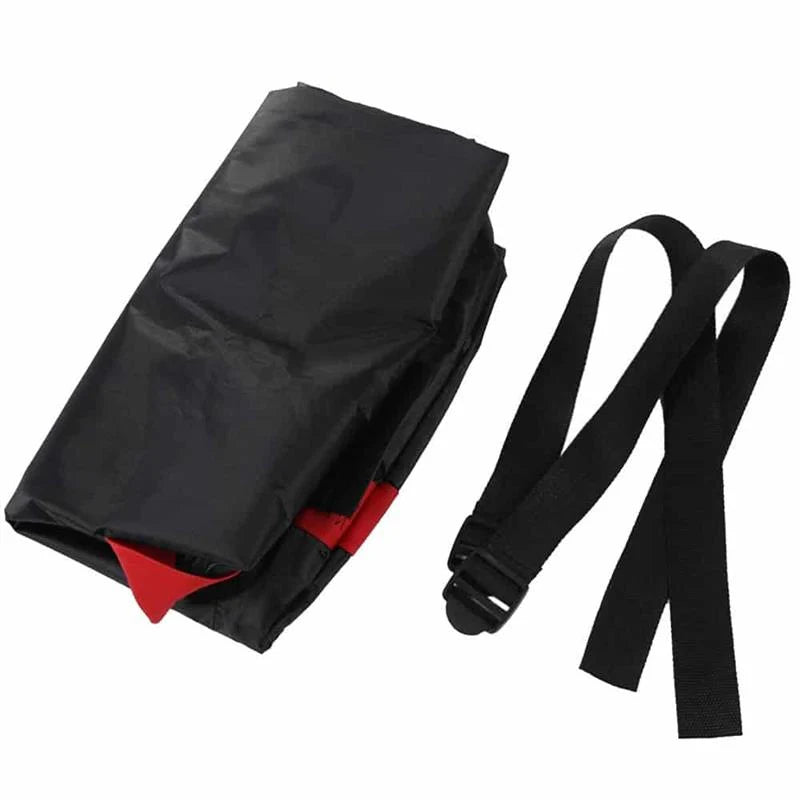 Funda de transporte impermeable 100x40x20 cm roja