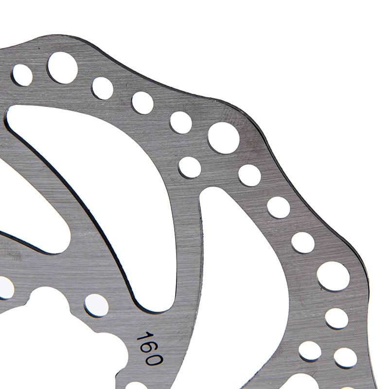 Disco de freno R6.1 160mm 6H plata