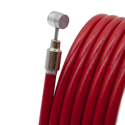 Camisa y cable de freno rojo 1,75m