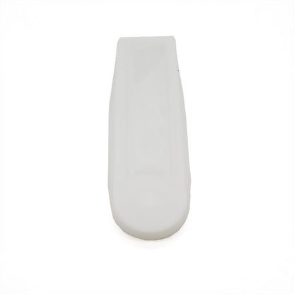 Protector de silicona impermeable blanco para display recto