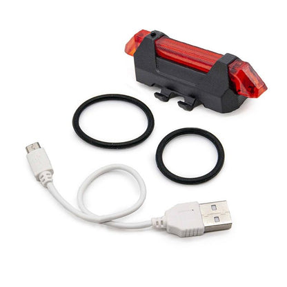 Luz de advertencia recargable roja