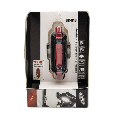 Luz de advertencia recargable roja