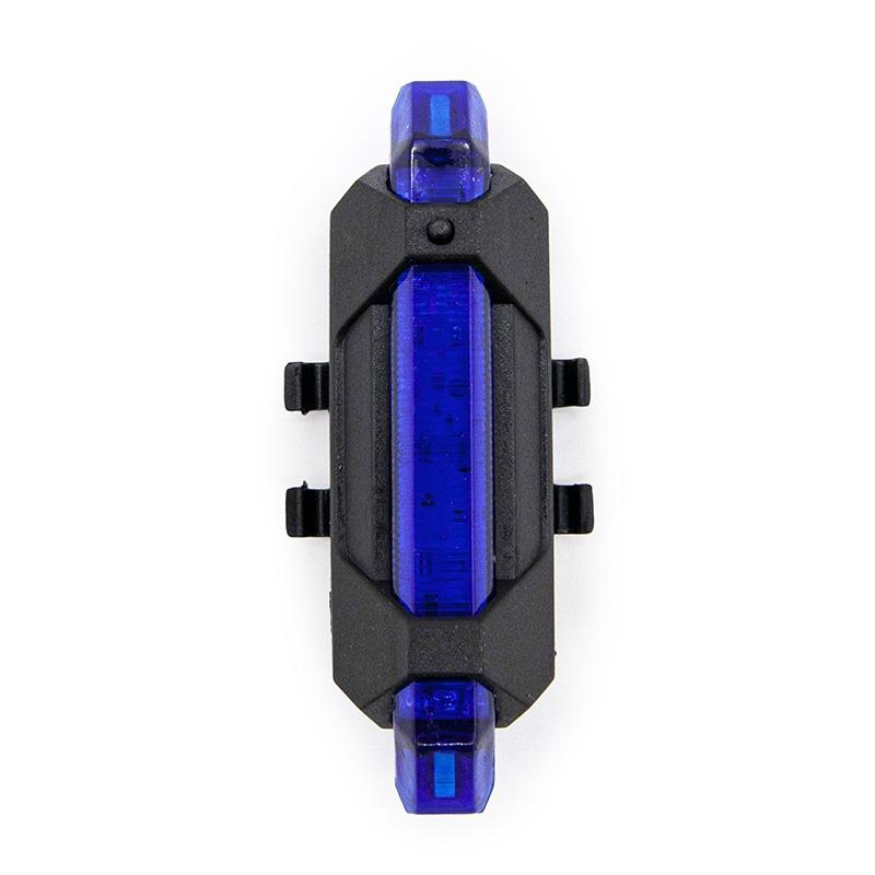 Luz de advertencia recargable azul